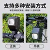 Mini Foco Grande para Exteriores Luz para Bicicleta Portátil de Gran Capacidad Fácil de Desmontar Hebilla para Luz de Bicicleta de Montaña Luz para Ciclismo