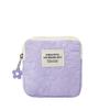 Bolsa de Almacenamiento de Artículos Varios con Florcita Linda, Bolsa Portátil para Toallas Sanitarias, Bolsa para Auriculares, Bolsa para Labial, Bolsa de Almacenamiento Organizador Digital