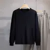 Suéter Pulóver de Pico para Hombre Otoño/Invierno 2023 Suéter de Pico para Hombre talla extra Manga Larga Camisa Base Básica de Punto