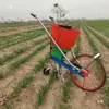 Nueva sembradora de cacahuete y maíz de empuje manual, máquina integrada de siembra, siembra y fertilización de soja, sésamo y colza