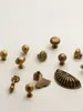 Puxadores Vintage de Liga de Alumínio Estilo Francês para Portas de Guarda-Roupa, Armários, Gavetas, Sapateiras, Móveis, Puxadores de Armário de Bronze Antigo Estilo Americano de Luxo Leve