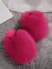 Pantuflas de Felpa de Color Sólido de Gran Tamaño para Amazon Transfronterizo, Suela Suave, Invierno, Baotou, Hogar Cálido, Pantuflas de Algodón Multicolor