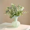 Flor de Simulación Crisantemo Holandés Ramo Pequeño Ramo de Flores Decoración del Hogar Arreglo de Escena Flor Artificial Arte Floral Venta Caliente Transfronteriza El Más Vendido