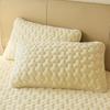 Funda de almohada acolchada de terciopelo de leche gruesa para invierno 48X74 Funda de almohada individual para el hogar tipo Coral Velvet Funda de almohada con forro polar