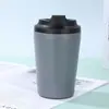 Copo Térmico Portátil de Aço Inoxidável de Alto Valor Estético com Marcações de Escala, Copo de Café para Beber Diretamente, Caneca de Viagem Mais Vendida no Exterior