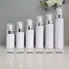 Em Estoque Garrafas Plásticas Espumantes para Pets 100ml 250ml Branco Garrafas Espumantes para Limpeza Facial Tipo Pump Dispensador de Espuma