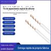 Linha de aquecimento espiral de silicone mais vendida, aquecimento elétrico e mecânico de piso, linha quente de aquecimento