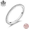 Evelle Europeo y Americano Más Vendido Minimalista Plata de Ley s925 Explosiones de Moda Genio Diamante Anillo Sencillo para Mujer