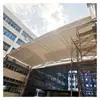 Praça de Parque Personalizada Jardim Estrutura de Membrana Área Cênica Membrana Têxtil Toldo Paisagístico Toldo de Descanso e Sombra Instalado em Todo o País