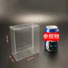 Caja de Embalaje de PVC en Stock Caja Transparente Embalaje de Cosméticos Figura de Juguete Mascota Caja de Embalaje de Plástico Plegable con Gancho