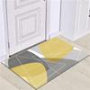 Nordic Light Luxury Floor Mat Entry Door Mat Tapete da porta de entrada Household Dirty Resistant Machine Washable Non-Slip Entry Door Mat