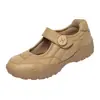 Zapatos Casuales y Cómodos para Primavera y Otoño de Dropshipping, Zapatos Ligeros para Caminar, Zapatos para Mujeres de Mediana Edad y Mayores, Zapatos para Madres de Cuero Suave y Suela Suave