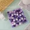 Fábrica DIY bola de felpa bola alta elástica hecha a mano accesorio de juguete para niños material bola de pelo color decorativa en stock