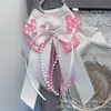 En Stock Moño de Cinta Estilo Ins Bolsita para Palo de Animación Colgante Decoración Materiales DIY Accesorios para el Cabello Pines Productos Terminados