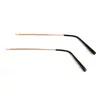 Acero Inoxidable Templo Tipo B Par de Accesorios para Montura de Gafas de Miopía Patas Universal Reemplazo Extraíble Diente Único 1mm Templo