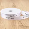 Rolo Grande 80 Jardas 2,5cm Fita de Poliéster Inglês Flor Fita para Embalagem de Presente Fita DIY Buquê Embalagem de Bolo