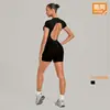 Mono de yoga sexy de malla transfronterizo para mujer, ajustado, transpirable y realzador de cadera, adecuado para fitness y deportes, modelo 8603