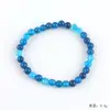 Moda europea y americana simple pulsera de ágata de cristal lujo ligero alto sentido pulsera tejida a mano con cuentas joyería mujeres al por mayor