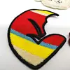Parche Bordado de Artesanía Compuesta, Parche Bordado de Logo de Marca de Moda, Decoración para Ropa y Parche para Reparación de Agujeros