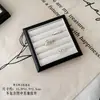Caja de bandeja de madera estilo francés negra, caja de exhibición de pulseras, caja de almacenamiento de anillos y pendientes, soporte de exhibición de joyas, accesorio para fotos.