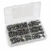 Conjunto de Parafusos Phillips Aço Inoxidável 410 Cabeça Chata Hexagonal Parafusos Auto-Perfurantes com Arruela Auto-Rosqueantes Auto-Perfurantes Parafusos Giratórios