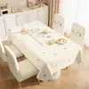 Funda de Silla Estilo Crema Modelo Nuevo 2025 Funda Protectora para Silla de Comedor con Respaldo Integrado Protector de Asiento Universal