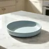 Vajilla de Silicona para Niños con Ventosa Tazón para Comida de Bebé Plato Antideslizante Resistente a Caídas Vajilla Integrada para Comida de Bebé