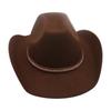 Sentido avanzado de accesorios de diamante medio sombrero al por mayor sombrero vaquero Amazon transfronterizo estilo europeo y americano británico sombrero de jazz hombres y mujeres