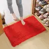 Alfombrilla de Chenilla Gruesa con Cifrado para Suelo Alfombra de Baño Inodoro Absorción de Agua Alfombrilla Antideslizante Felpudo Felpudo