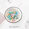 6.5~10mm cuentas de vidrio de colores cuentas sueltas hechas a mano diy accesorios para pulsera collar joyería material con cuentas al por mayor