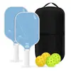 Raquete de pickleball em fibra de carbono T700 conjunto pickleball acessórios de pickleball conjunto completo pickleball venda quente transfronteiriça