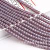 Vidrio Color Sólido 8*6mm Columna Corta Color Original No Descolorante Multicolor Separador Opcional Rojo Grande Azul Zafiro Cuentas Tambor Cuentas Sueltas Venta al por Mayor