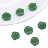 10 Flor de Ciruelo Marca Fu Cobre Vidrio Imitación Jade Cuentas DIY Pulsera Hecha a Mano Collar Decoraciones con Cuentas Accesorios