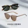 Gafas de sol casuales retro nuevas Cx2190 Montura cuadrada Gafas de sol polarizadas Anti-UV Para conducir Pesca