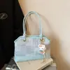 Bolso Cuadros de Bloques de Color de Moda de Este Año con Gran Capacidad para Mujer, Nueva Tendencia de Moda 2026, Bolso de Hombro Tipo Tote de Estilo de Alta Gama