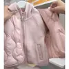 Chaqueta acolchada de invierno para niñas con forro polar, versátil para otoño e invierno, cálida y resistente al frío, adecuada para niñas mayores