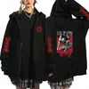 Moletom com capuz de anime Berserk, estampa de olhos de intestino, estilo mangá, fabricado no AliExpress, estilo Harajuku, manga comprida.