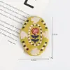 Accesorios de Ropa de Tela de Algodón y Lino Estilo Mori Estilo Coreano para Manualidades, Parches de Tela, Decoraciones para Zapatos y Calcetines, Insignias, Broches y Materiales Auxiliares