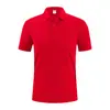 Camisa polo de secagem rápida com logo personalizado, transfronteiriça 215g casual absorvente de suor respirável de manga curta com gola grande para homens