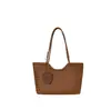 Bolsa de tecido minimalista estilo coreano para mulheres, novo modelo de verão 2026, bolsa de ombro para o dia a dia, bolsa tote casual de grande capacidade
