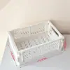 Caja de Almacenamiento Plegable Multifuncional para Desorden de Cocina Cesta de Almacenamiento Multiusos Portátil de Varios Colores Contenedor Organizador de Bocadillos para Escritorio
