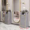 Armário de ferramentas para barbearia suprimentos para salão de beleza carrinho pequeno salão de cabeleireiro prateleira de armazenamento multifuncional ferramentas para salão de cabeleireiro