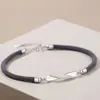 Pulsera de Pareja Moebius para Hombre y Mujer Diseño de Nicho Ins Moda Orquestación Cuerda de Mano Pulsera de Amor a Larga Distancia Regalo
