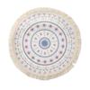 Luz de Luxo Estilo Boêmio Tecido de Algodão Placemat Nordic Tecido Borla Almofada de Isolamento Térmico Anti-Hot Pot Pad 1469
