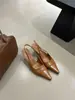 Sandálias de Salto Cuña com Biqueira Estilo Francês 2026 Novo Design Quadrado Trançado para Combinar com Vestidos Sapatos de Festa