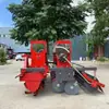 Máquina integrada de cultivador rotativo de 14 linhas e semeador de trigo tracionada por trator de quatro rodas, plantadeira de trigo de precisão de largura ampla