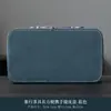Caja de Cuero de Gama Alta Caja de Empaque para Juego de Té de Viaje al Aire Libre Caja de Regalo Vacía Caja de Almacenamiento de Gran Capacidad para Cosméticos Bolsa Portátil