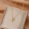 Nuevo Modelo Yilu Youyou Lingdong Collar de Acero de Titanio, Lujo Ligero, Nicho, Versátil, No se Desvanece, Accesorio de Cadena para Clavícula al por Mayor