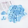 Cintas Triangulares de Satén Multicolor Semicabadas Materiales para Accesorios de Cabello DIY Decoración de Moños Hechos a Mano Venta al por Mayor en Stock