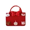 Bolsa de regalo de fieltro hecha a mano bolsa de regalo de fieltro hecha a mano empaque bolso de mano bebé banquete de 100 días bolsa de regalo bolsa de regalo de fieltro hecha a mano